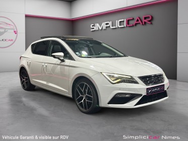 Seat leon 2.0 tdi 150 dsg6 fr - toit ouvrant - siege chauffant - garantie 12 mois occasion simplicicar nimes - rb auto...