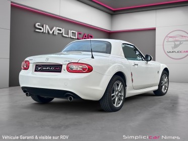 Mazda mx-5 mx5 1.8 mzr 126cv elegance cuir - nc fl - toit rigide - garantie 12 mois occasion simplicicar nimes - rb auto...