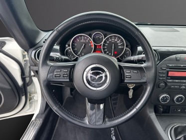 Mazda mx-5 mx5 1.8 mzr 126cv elegance cuir - nc fl - toit rigide - garantie 12 mois occasion simplicicar nimes - rb auto...