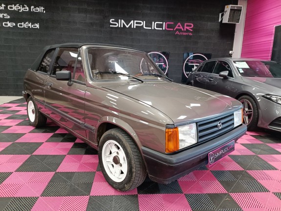 Talbot samba cabriolet 1400 cm3 80cv capote neuve occasion simplicicar amiens  simplicicar simplicibike france