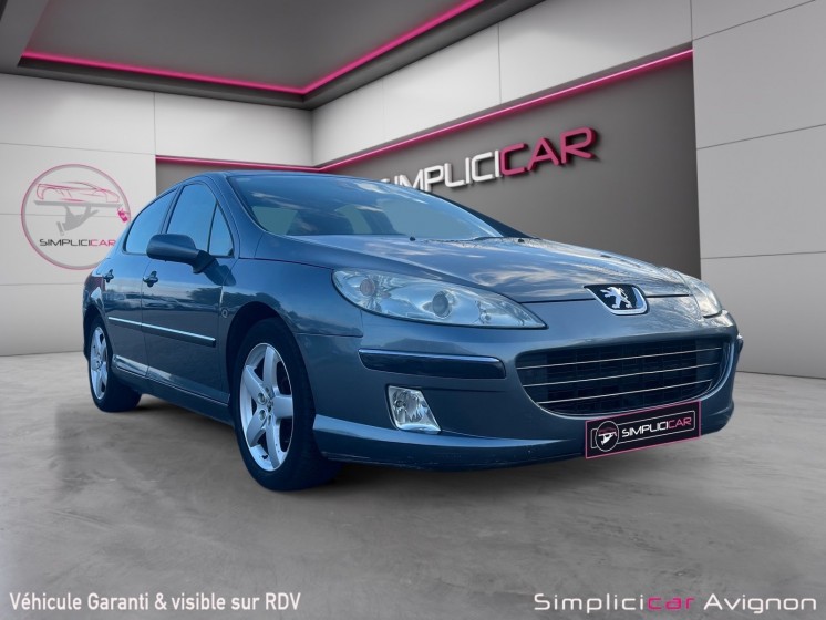 Peugeot 407 signature 2.0 hdi 16v fap occasion avignon (84) simplicicar simplicibike france