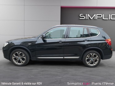 Bmw x3 f25 lci xdrive20d 190ch xline a occasion paris 17ème (75)(porte maillot) simplicicar simplicibike france