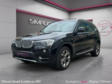 Bmw x3 f25 lci xdrive20d 190ch xline a occasion paris 17ème (75)(porte maillot) simplicicar simplicibike france