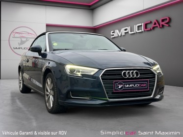 Audi a3 cabriolet 2.0 tdi 150 s tronic 7 design luxe occasion simplicicar st-maximin simplicicar simplicibike france