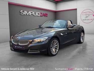 Bmw z4 roadster e89 sdrive35i 306ch luxe / full cuir / occasion paris 17ème (75)(porte maillot) simplicicar simplicibike...