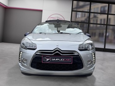 Citroen ds3 thp 165 ss sport chic-cabriolet-garantie 12 mois occasion paris 17ème (75)(porte maillot) simplicicar...