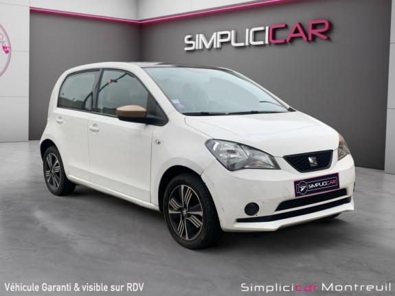 Seat mii 1.0  60 ch mii by cosmopolitan/garantie 12 mois occasion montreuil (porte de vincennes)(75) simplicicar simplicibike...