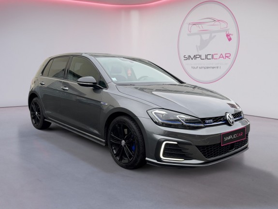 Volkswagen golf gte 1.4 150ch dsg6 hybride rechargeable  carplay / camera de recul occasion simplicicar orgeval  simplicicar...