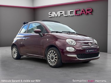 Fiat 500c my22 cabriolet hybride dolcevita - garantie 12 mois occasion simplicicar nimes - rb auto simplicicar simplicibike...