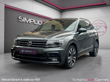 Volkswagen tiguan 2.0 tdi 190 dsg7 4motion carat exclusive occasion cannes (06) simplicicar simplicibike france