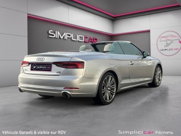 Audi a5 cabriolet 2.0 tfsi 252 quattro s tronic 7 avus - garantie 12 mois occasion simplicicar nimes - rb auto simplicicar...