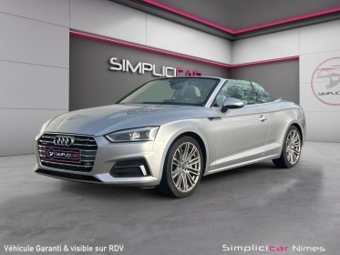 Audi a5 cabriolet 2.0 tfsi 252 quattro s tronic 7 avus - garantie 12 mois occasion simplicicar nimes - rb auto simplicicar...