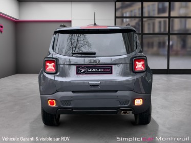 Jeep renegade 1.3 turbo t4 150 ch bvr6 80th anniversary/premiere main/garantie 12 mois occasion montreuil (porte de...