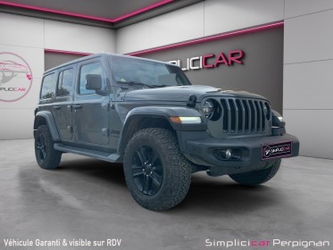 Jeep wrangler unlimited 2.2 l multijet 200 ch 4x4 bva8 night eagle tva recuperable / garantie 12 mois occasion simplicicar...