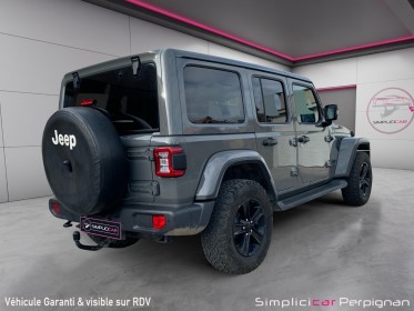 Jeep wrangler unlimited 2.2 l multijet 200 ch 4x4 bva8 night eagle tva recuperable / garantie 12 mois occasion simplicicar...