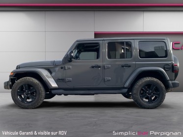 Jeep wrangler unlimited 2.2 l multijet 200 ch 4x4 bva8 night eagle tva recuperable / garantie 12 mois occasion simplicicar...