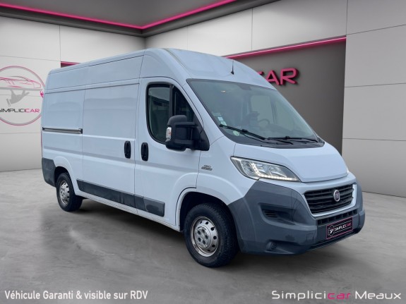 Fiat ducato fourgon tole 3.3 m h2 2.3 mjt 130 pack professional tva recuperable occasion simplicicar meaux simplicicar...