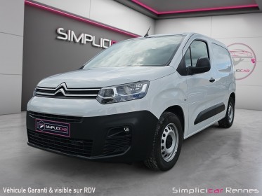 Citroen berlingo fourgon van 136 ch m 800kg electrique, tva récupérable, prix ht 23 988ttc, occasion simplicicar rennes...