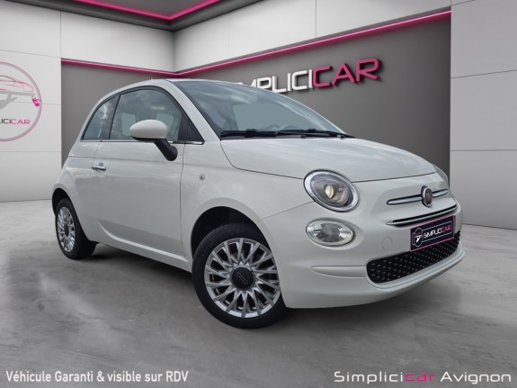 Fiat 500 my20 serie 7 euro 6d 1.2 69ch lounge entretien complet à jour - aucun frais à prévoir - garantie 12 mois occasion...