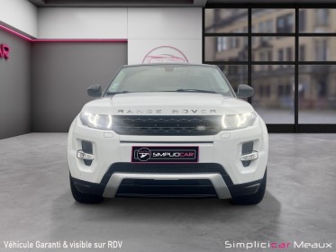 Land rover range rover evoque  2.2 d 4x4 sd4 dynamic bva9 occasion simplicicar meaux simplicicar simplicibike france