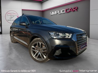 Audi q7 q7 3.0 v6 tdi diesel 218 tiptronic 8 quattro 7pl s line. 7places entretien audi boite neuve tva garantie 12 mois...