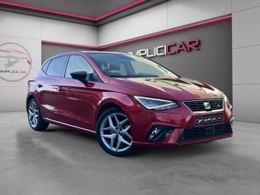 Seat ibiza fr 1.0 ecotsi 115 ch dsg7/ garantie 1 an/ avec 4 jantes noires avec pneus été en supp. occasion  simplicicar...