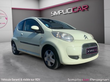 Citroen c1 c1 1.0i 68 ch millenium clim/centralisation à distance 3 portes garantie 12 mois occasion simplicicar perpignan ...