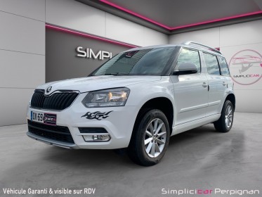 Skoda yeti 1.2 tsi 105 ambition dsg / 2ème main / attelage / garantie 12 mois occasion simplicicar perpignan  simplicicar...