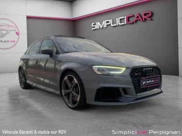 Audi rs3 sportback 2.5 tfsi 400 ch s tronic quattro garantie 12 mois carplay/toit ouvrant/gps/caméra/bang  olufsen sound......