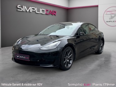 Tesla model 3 autonomie standard plus rwd occasion paris 17ème (75)(porte maillot) simplicicar simplicibike france