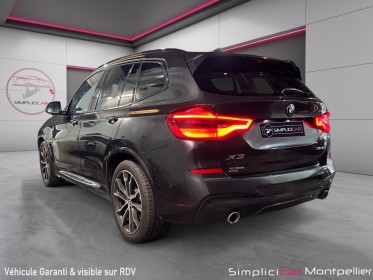 Bmw x3 g01 xdrive20d 190ch bva8 m sport toit ouvrant affichage tête haute occasion montpellier (34) simplicicar simplicibike...