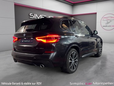 Bmw x3 g01 xdrive20d 190ch bva8 m sport toit ouvrant affichage tête haute occasion montpellier (34) simplicicar simplicibike...