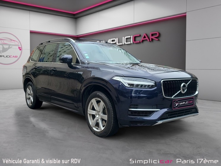 Volvo xc90 t8 twin engine 30387 ch geartronic 8 7pl momentum occasion paris 17ème (75)(porte maillot) simplicicar...