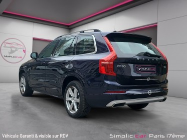 Volvo xc90 t8 twin engine 30387 ch geartronic 8 7pl momentum occasion paris 17ème (75)(porte maillot) simplicicar...