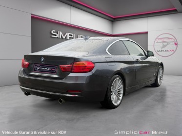 Bmw serie 4 coupe f32 435i xdrive 306 ch luxury a entretien full bmw - garantie 12 mois occasion simplicicar brest...