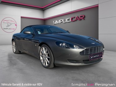 Aston martin  db9  volante 6.0 v12 476 cv garantie 12 mois suivi aston martin occasion simplicicar perpignan  simplicicar...