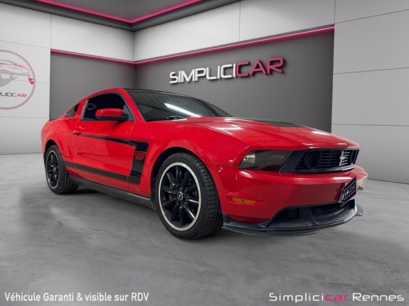 Ford mustang 5.0 v8 444cv  boss 302 - voiture vendu sans l'homologation - prévoir 4000.00€ occasion simplicicar rennes...