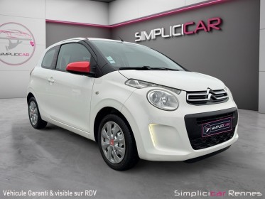 Citroen c1 1.0 vti 68 feel - toit ouvrant - clim auto - moteur toyota à chaine occasion simplicicar rennes simplicicar...