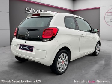 Citroen c1 1.0 vti 68 feel - toit ouvrant - clim auto - moteur toyota à chaine occasion simplicicar rennes simplicicar...