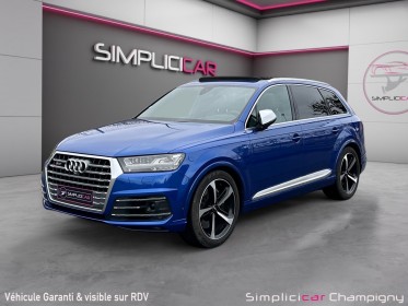 Audi sq7 v8 4.0 tdi 435 tiptronic 8 quattro 7pl - carplay - toit ouvrant - clim 4 zones - acc - matrix led occasion...