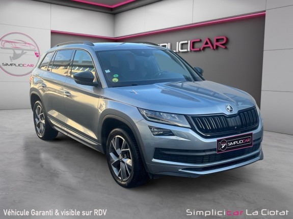 Skoda kodiaq 2.0 tdi 150 src sportline dsg7 / 1ère main occasion simplicicar la ciotat simplicicar simplicibike france