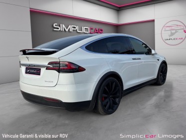 Tesla model x performance dual motor awd occasion simplicicar limoges  simplicicar simplicibike france