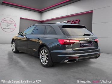 Audi a4 avant  35 tfsi 150 s tronic 7 design garantie 12 mois occasion simplicicar vichy simplicicar simplicibike france