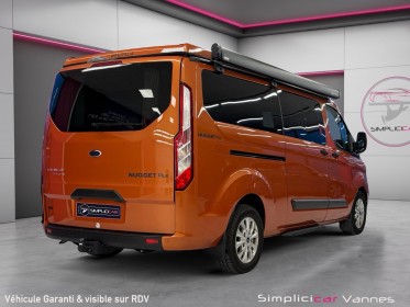 Ford transit custom nugget plus l2h1 2.0 ecoblue 150 bva trend avec attelage garantie 12 mois occasion scl 56 - simplicicar...