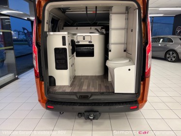 Ford transit custom nugget plus l2h1 2.0 ecoblue 150 bva trend avec attelage garantie 12 mois occasion scl 56 - simplicicar...