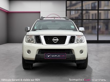 Nissan navara 3.0 v6 dci 231 euro 5 double cab a garantie 12 mois superbe état 5 places occasion scl 56 - simplicicar vannes...