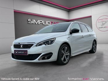 Peugeot 308 sw 1.6 bluehdi 120ch ss eat6 gt line, attelage démontable, garantie 12 mois occasion scl 56 - simplicicar vannes...