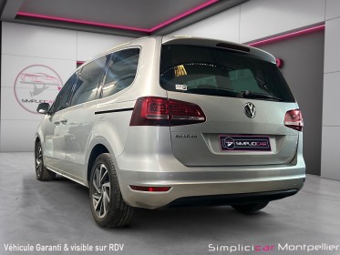 Volkswagen sharan 2.0 tdi 150 bluemotion technology sound occasion montpellier (34) simplicicar simplicibike france