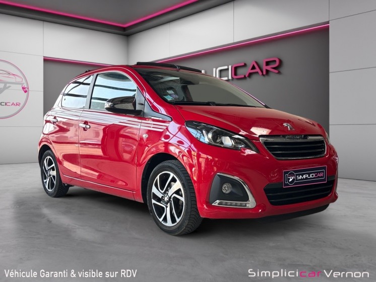 Peugeot 108 1.2 puretech 82ch bvm5 collection top!  garantie 12 mois  toit découvrable occasion simplicicar vernon...