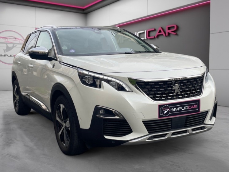 Peugeot 3008 1.2 puretech 130 cv ss bvm6 crossway, 1ere main, toit ouvrant, caméra de recul, garantie 12 mois occasion...